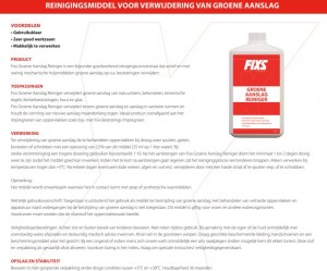 Fix Groene- Aanslagreiniger 1 Ltr. A. van Elk BV